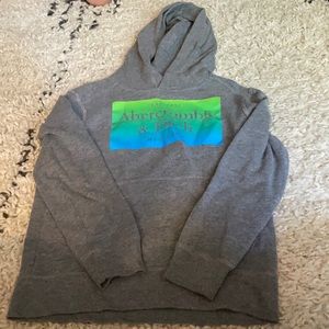 Boys Abercrombie and Fitch lightweight hoodie.